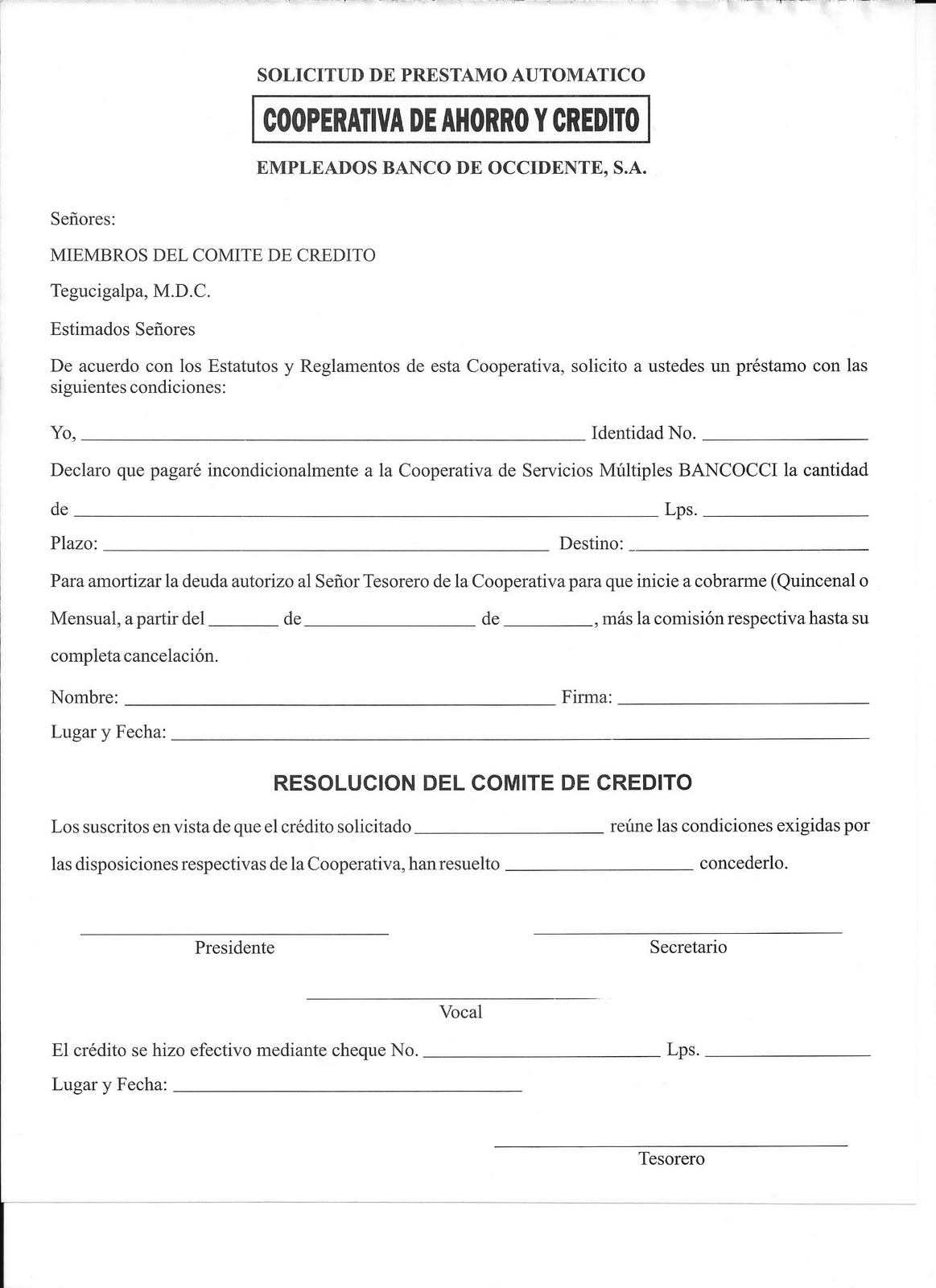 Formulario Solicitud Prestamo Banco Popular - mejores prestamos